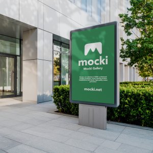 Outdoor Billboard Mockup – Urban Display for Professional Branding