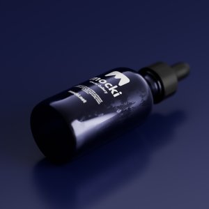 Dynamic Angled Dropper Bottle Mockup