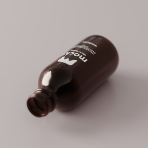 Versatile Uncapped Bottle Mockup