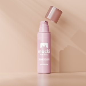 Chic Cosmetic Stick Pump Bottle Mocku
