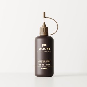 Single Precision Tip Applicator Bottle Mockup