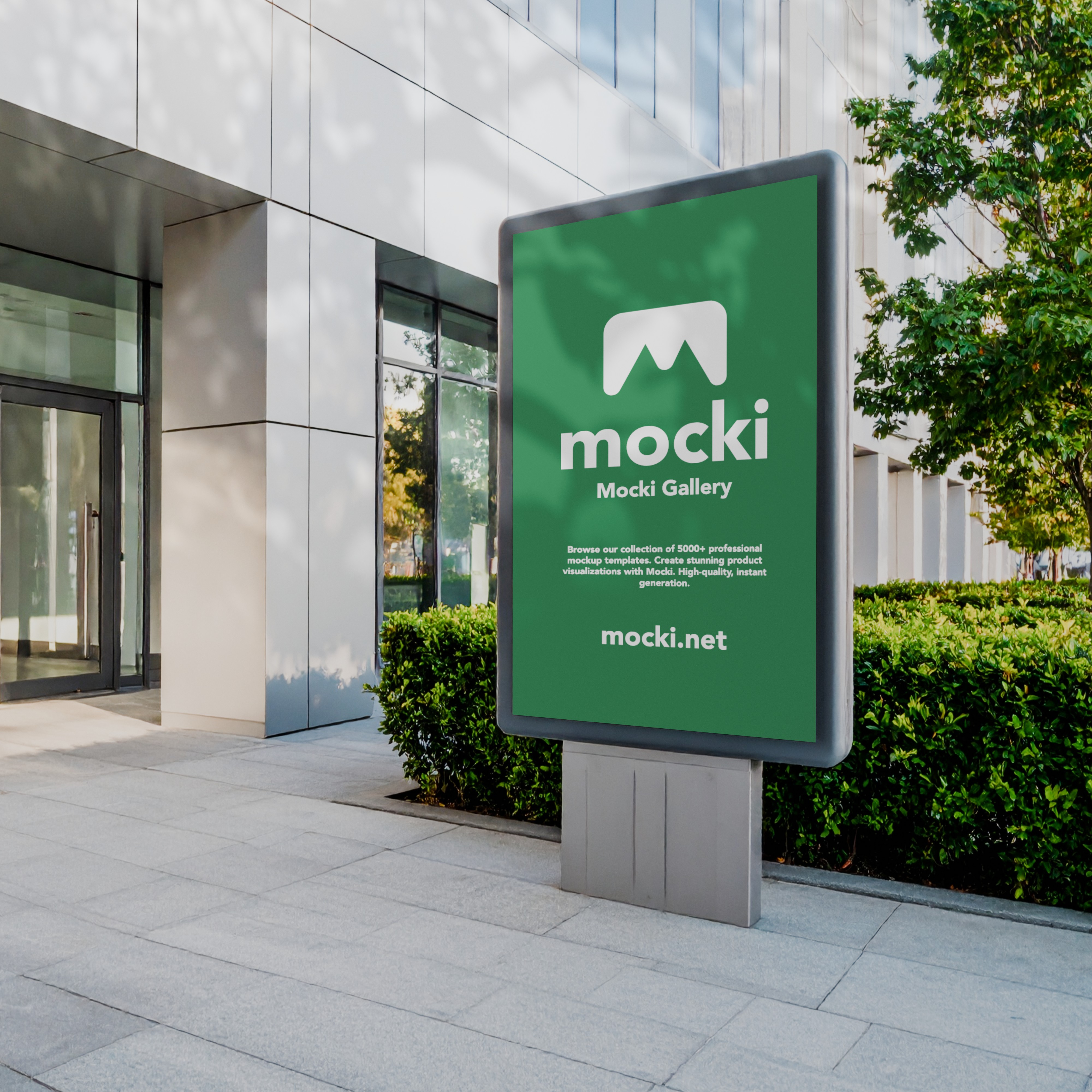 Outdoor Billboard Mockup – Urban Display for Professional Branding